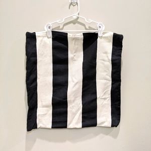 Ikea Black & White Pillow Cushion Cover/Sham